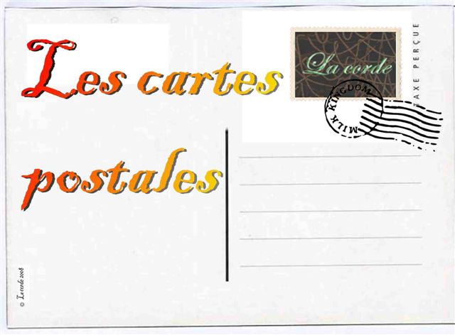 Retour Menu Cartes postales