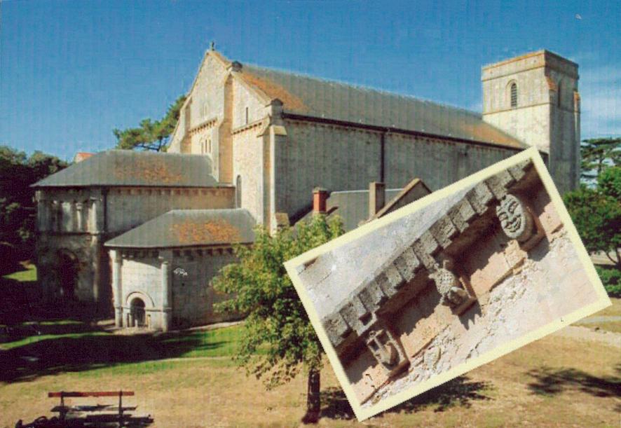 Monuments religieux de France avec tortues.